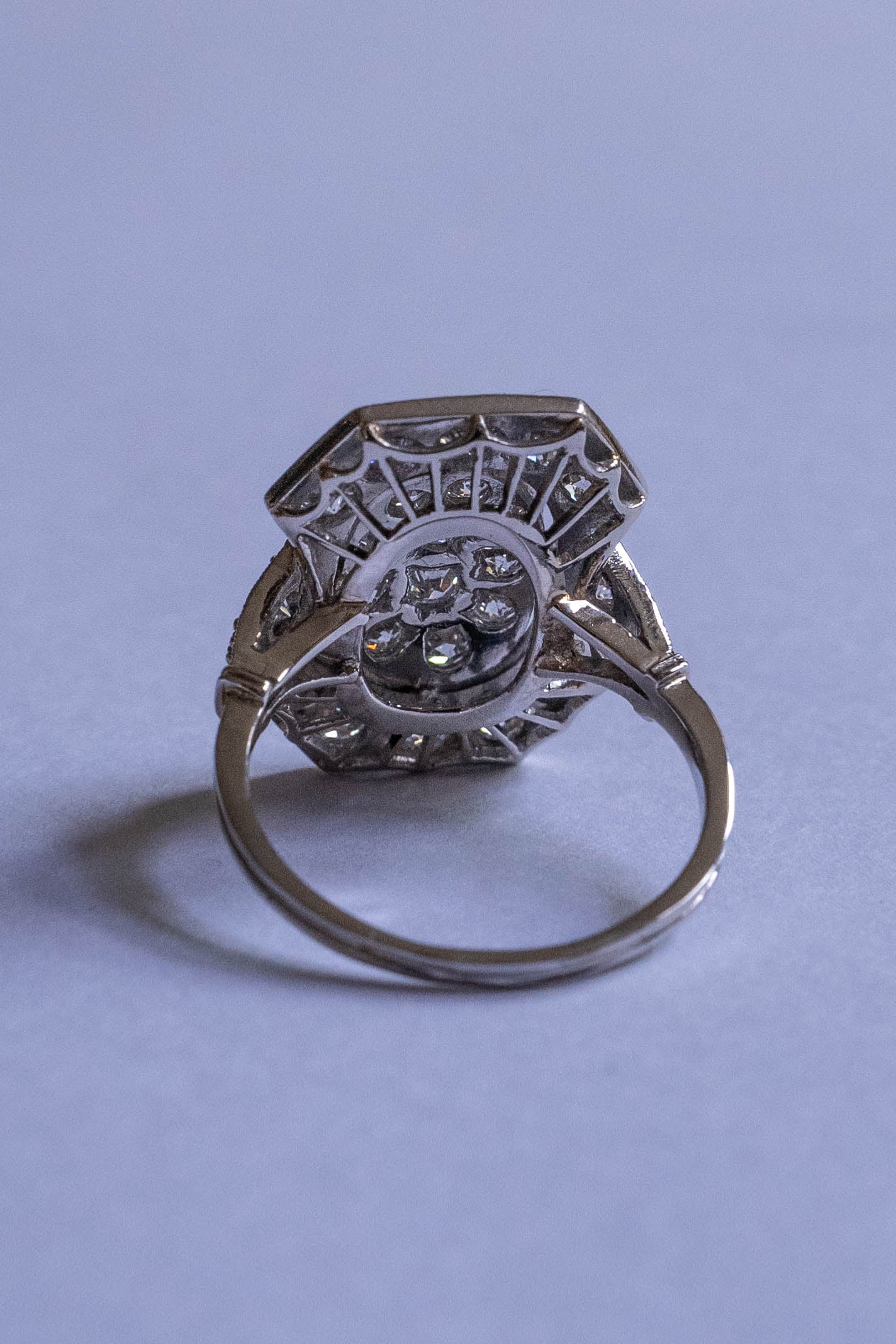 Platinum Art Deco ring