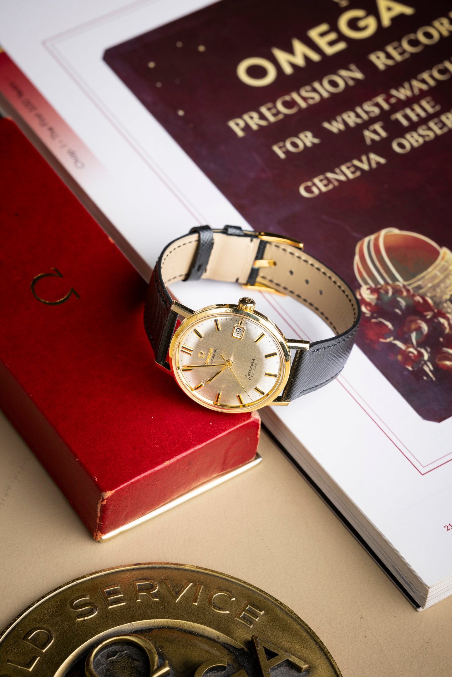 Omega Seamaster de Ville gold